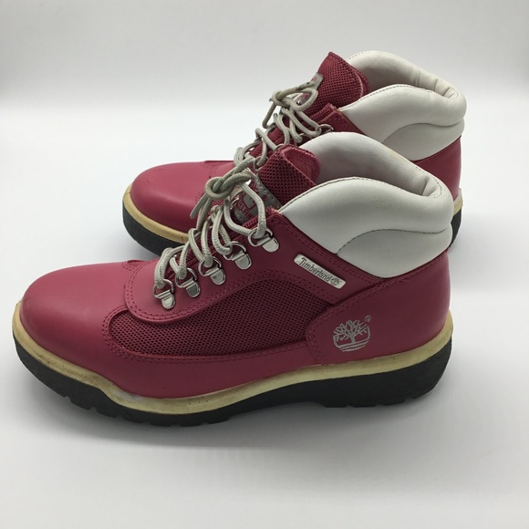 Timberland Shoes - PINK TIMBERLAND BOOTS (RETRO) SIZE 6.5M WOMENS